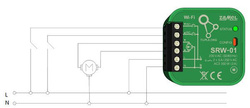 STEROWNIK ROLET DO PUSZKI WIFI SUPLA SRW-01 ZAMEL 