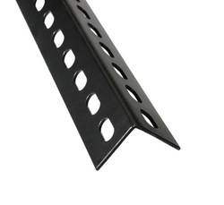 KĄTOWNIK CYNKOWANY PERFOROWANY 25x25mm 2m 2mm CZARNY