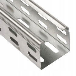 KORYTKO KABLOWE PERFOROWANE 50x42 GRUBOŚĆ 0,7mm 2M BAKS