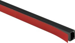 LISTWA KANAŁ KABLOWY LS 14x14 CZARNA Z TAŚMĄ 2mb