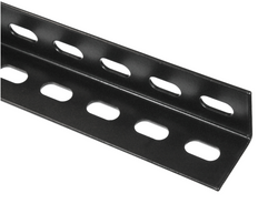KĄTOWNIK CYNKOWANY PERFOROWANY 25x25mm 2m 2mm CZARNY