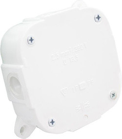PUSZKA HERMETYCZNA IP44 88x88x40mm V07451 BIAŁA