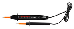 WIELOFUNKCYJNY TESTER NAPIĘCIA MIERNIK 8W1 AC/DC 6-380V ELEKTRYK NEO 94-006