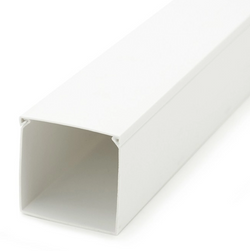 LISTWA DO UKŁADANIA KABLI KANAŁ KABLOWY KORYTKO POKRYWA PVC 60x60 2m