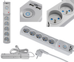 LISTWA ZASILAJĄCA PRZEDŁUŻACZ AX5 3M 2X USB KEL