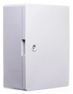 OBUDOWA SWD 330x250x130mm IP65 WERSJA UV Z PŁYTĄ MONTAŻOWĄ ICWM-253313-S