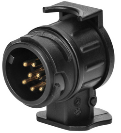 ADAPTER PRZEJŚCIÓWKA GNAZDA HAK PRZYCZEP 13/7 PIN