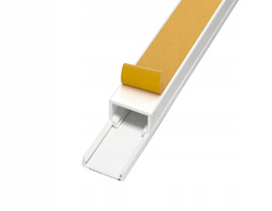 LISTWA INSTALACYJNA KANAŁ KABLOWY PVC Z TAŚMĄ 32x15mm 32x15 BIAŁY 2m