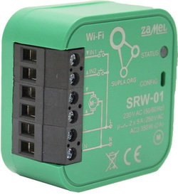 STEROWNIK ROLET DO PUSZKI WIFI SUPLA SRW-01 ZAMEL 