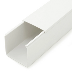 LISTWA DO UKŁADANIA KABLI KANAŁ KABLOWY KORYTKO POKRYWA PVC 60x60 2m