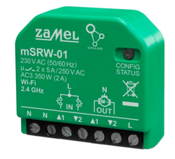 ZAMEL STEROWNIK ROLET WI-FI DOPUSZKOWY: MSRW-01