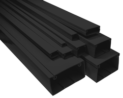 KANAŁ INSTALACYJNY LISTWA 40X25mm CZARNY 2m  K.4025C PAWBOL
