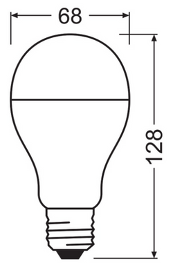 3x ŻARÓWKA LED E27 NEUTRALNA 19W 150W 2452lm 4000K OSRAM 