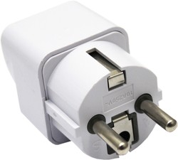 Adapter Przejściówka UK PL Wtyczka Wtyk Gniazdo