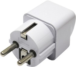 Adapter Przejściówka UK PL Wtyczka Wtyk Gniazdo