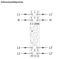 F&F LAMPKA KONTROLNA + GNIAZDO BEZPIECZNIKOWE