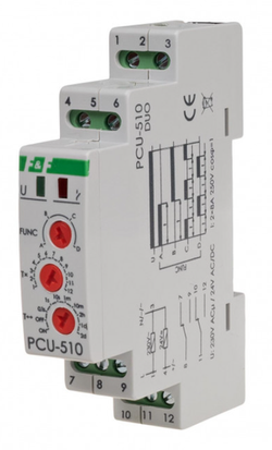 F&F PRZEKAŹNIK CZASOWY PCU-510 DUO 2P 230V