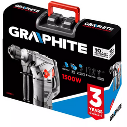 GRAPHITE 58G862 MŁOT UDAROWY SDS+ 1500W