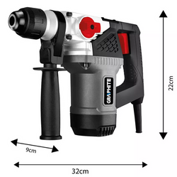 GRAPHITE MŁOT UDAROWY SDS+ 900W MŁOTOWIERTARKA