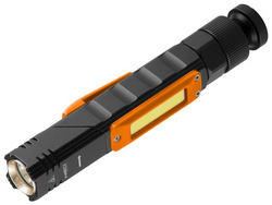 LATARKA AKUMULATOROWA USB 300LM 2W1 CREE XPE + COB