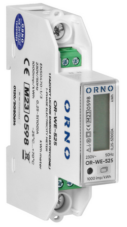 LICZNIK 1-FAZOWY DWUKIERUNKOWY PV MODBUS RS485 MID