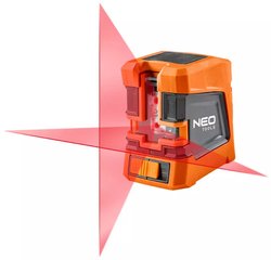 NEO 75-101 LASER KRZYŻOWY POZIOMICA 15m + UCHWYT