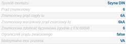 OGRANICZNIK MOCY ETIMAT T 1P 6A 002181092 