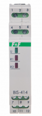 PRZEKAŹNIK SEKWENCYJNY SZ. DIN F&F BIS-414 230V