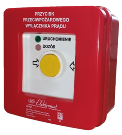 PRZYCISK PPOŻ WYŁĄCZNIKA PRĄDU PPWP-4s A/4 904412