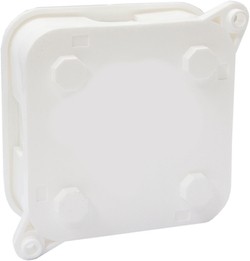 PUSZKA HERMETYCZNA 85x85x35mm IP44 027-01 BIAŁA