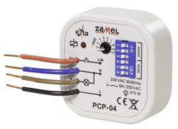 Przekaźnik czasowy 230V AC PCP-04 ZAMEL