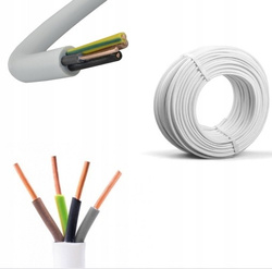 Przewód OKRĄGŁY YDY 4x1,5mm 750V