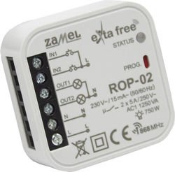 RADIOWY ODBIORNIK DOPUSZKOWY 2-KAN ROP-02 ZAMEL