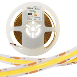 TAŚMA LED COB 3000K 5m 50W IP20 CIEPŁĄ 