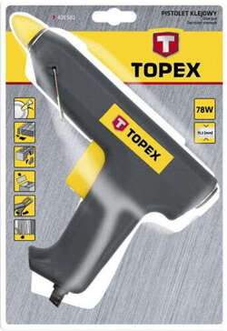 TOPEX PISTOLET KLEJOWY 11mm 78W 42E501