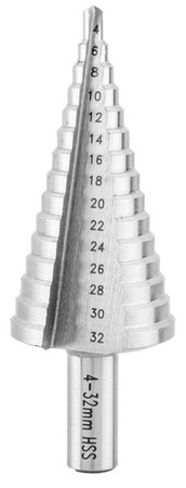 WIERTŁO STOPNIOWE 4-32mm TOPEX 57H740