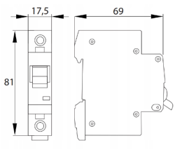 WYŁĄCZNIK NADPRĄDOWY SCHELINGER A02-G8-1P-B16