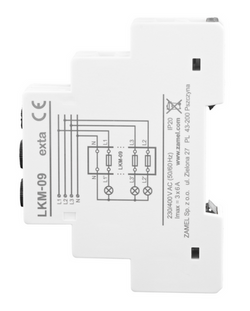 Wskaźnik zasilania z zabezpiecz 3f LKM-09-40 ZAMEL