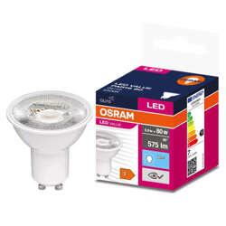 ŻARÓWKA LED HALOGEN 6,9W 80W GU10 36s 6500K OSRAM