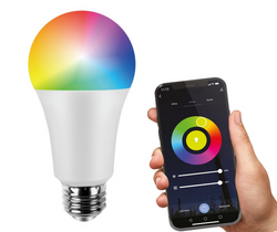 ŻARÓWKA LED SMART WI-FI E27 8W A60 RGB CCT DIM INTELIGENTNA BARWA ZMIENNA