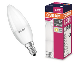 ŻARÓWKA LED ŚWIECA B40 E14 4,9W 470lm 2700K OSRAM