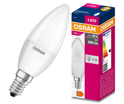 ŻARÓWKA LED ŚWIECZKA E14 7W = 60W B35 4000K OSRAM