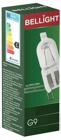 ŻARÓWKA ŻARNIK HALOGEN HALOGENOWA G9 230V 35W