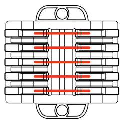 ZŁĄCZKA OTWIERANA 24 × 0.5-4mm - OVOFT1212 TRACON