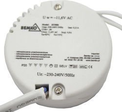 Zasilacz elektroniczny 12V 50W do puszki ET050R